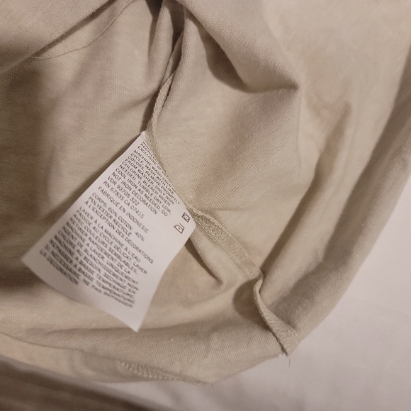 Nautica Men's long sleeve T shirt | Tan Colour | Size L | NWT - Picture 7 of 9